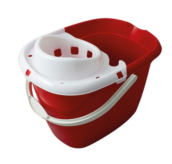 Standard Mop Bucket 15 Litre Red