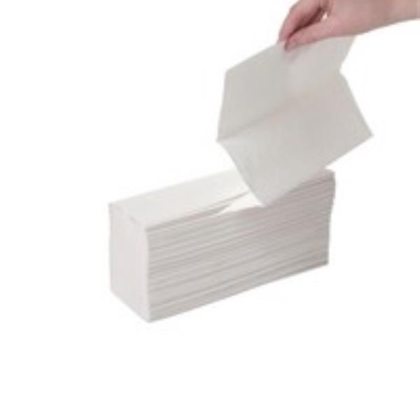 Luxury 2Ply White Singlefold &  V-fold Hand Towel 1x3000