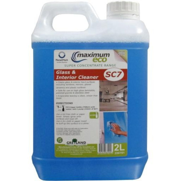 SC7 Super Concentrate Glass Cleaner 2 Litre